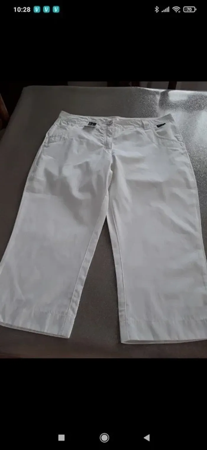 Bermuda pantacourt femme