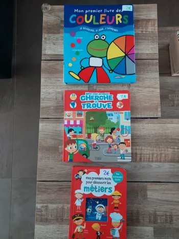 Lot mes premiers livres