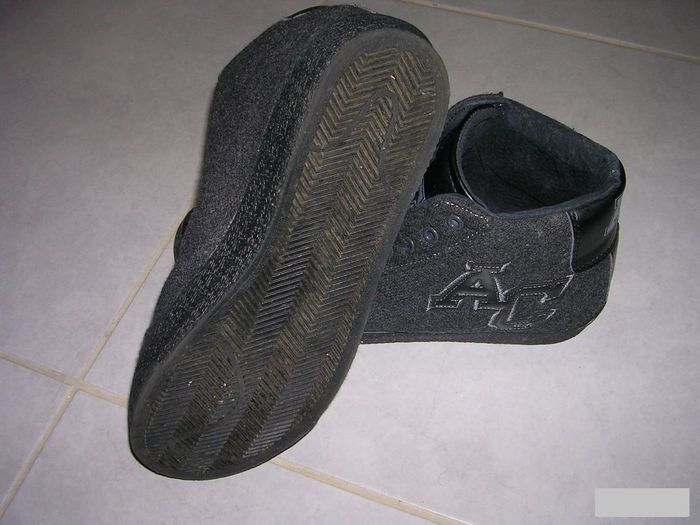 Baskets montantes en très bon état AC USA - photo numéro 2