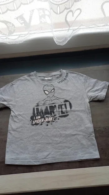 Tee-shirt manches courtes "spiderman"