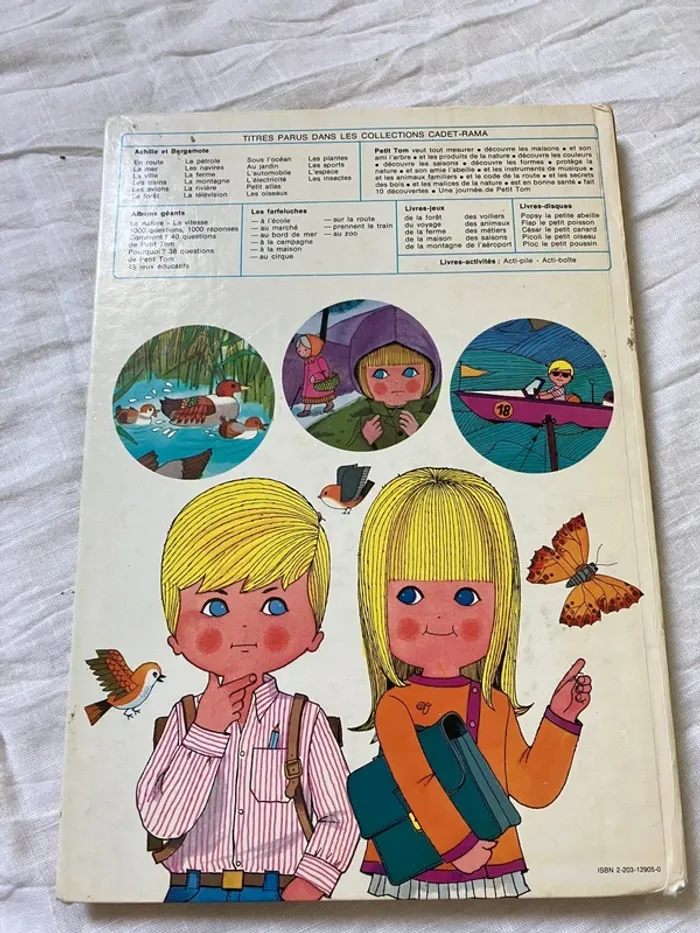 Livre enfant vintage – Pourquoi ? 38 questions de Petit Tom - photo numéro 6