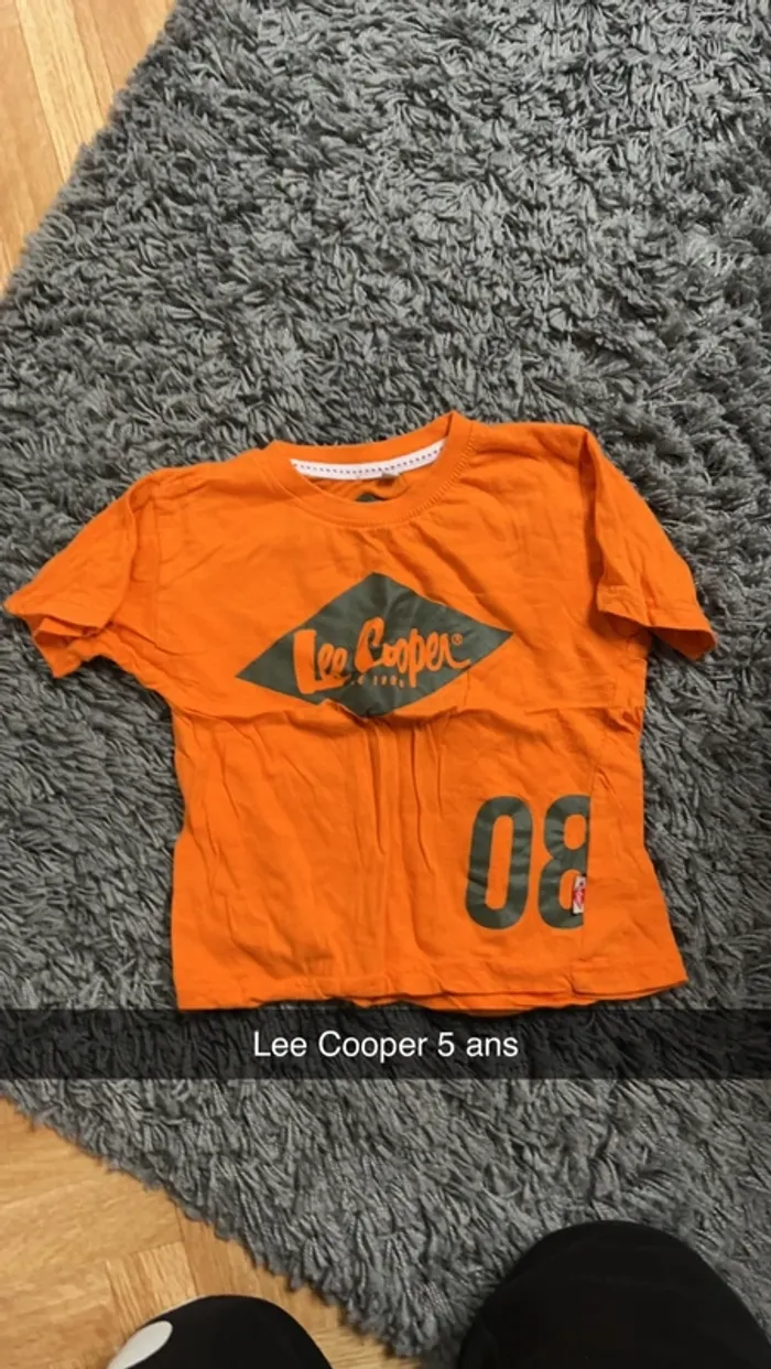 TEE shirt Lee Cooper 5 ans