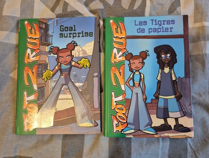 Lot 2 petits livres foot de rue