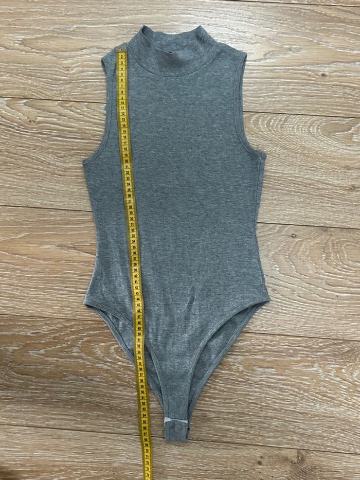 Bodie sans manches  une pièce gris souris taille 8 36 - photo numéro 2