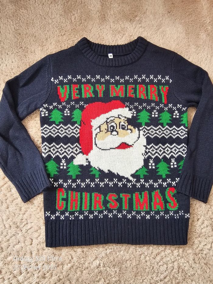 Pull Noël 8 ans
