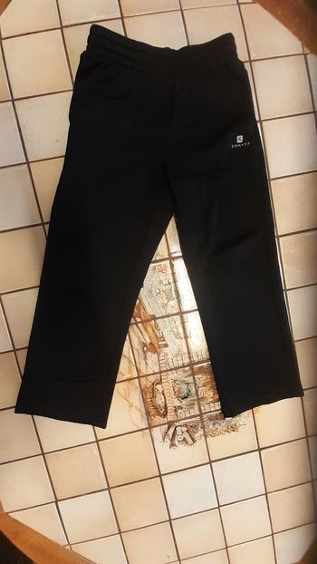 Pantalon jogging noir Domyos