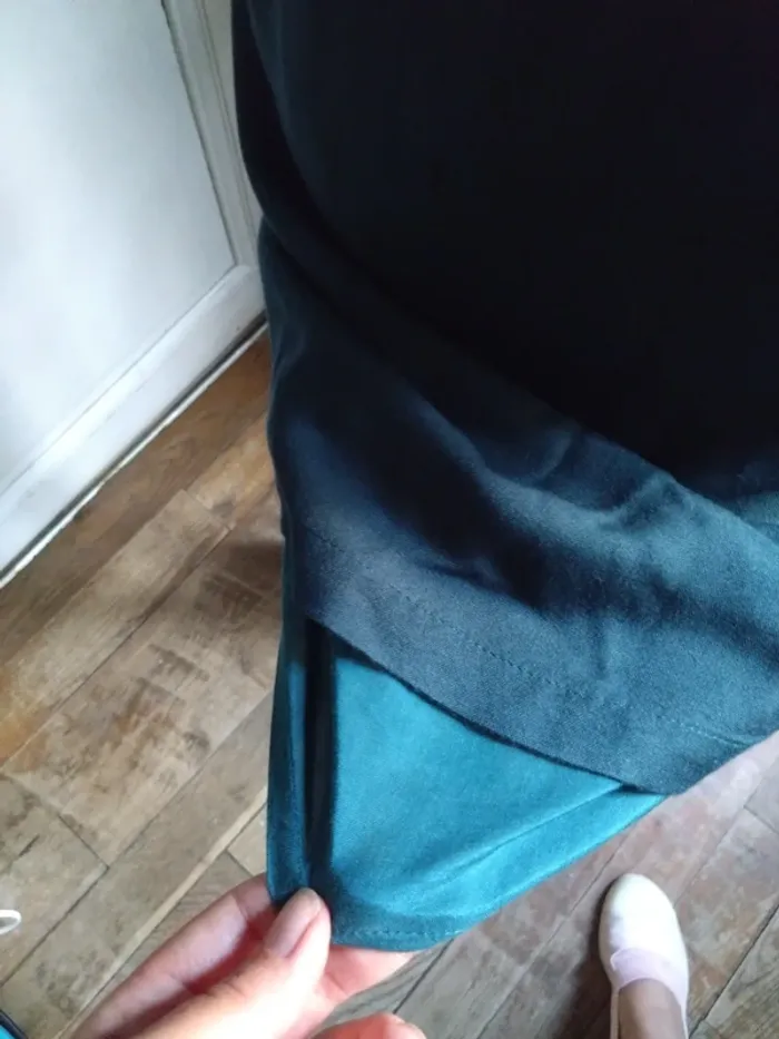Robe Juju S’Amuse T36/S – courte verte sapin, classique - photo numéro 4