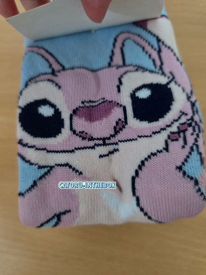 Chaussettes / Socks Disney Stitch & Angel | 3 paires / EU 35-38 - photo numéro 3