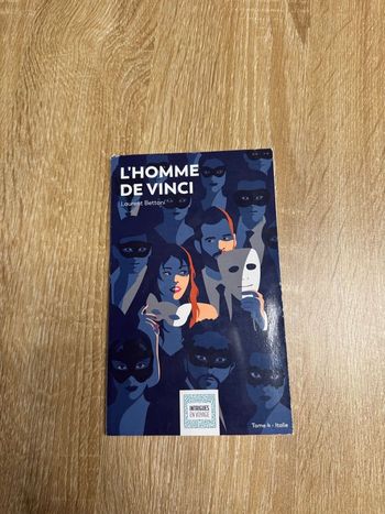 Livre L’homme de Vinci