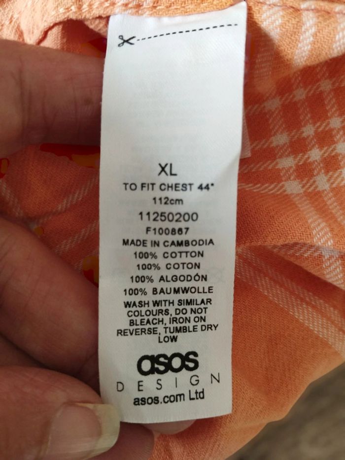 Jolie chemise homme TXL Asos - photo numéro 3