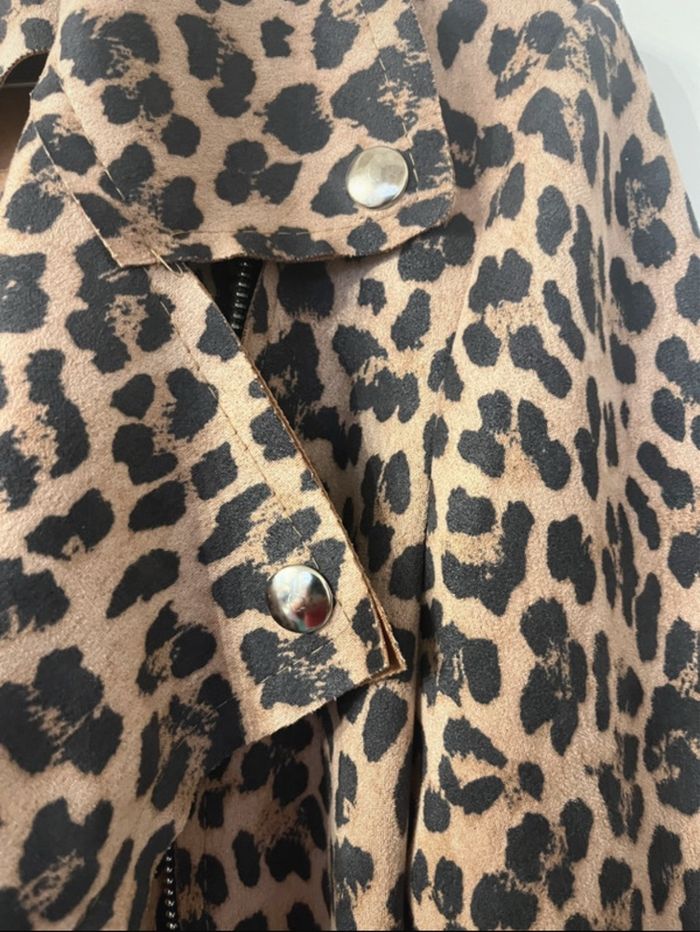 Perfecto suédine léopard - photo numéro 5