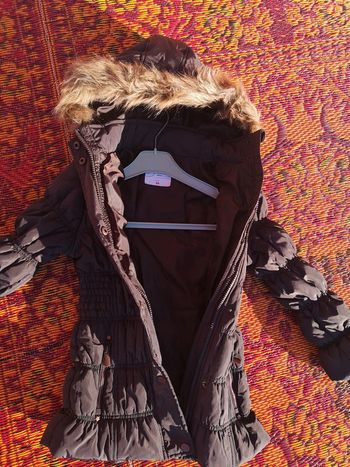 Veste chaude fille 8ans neuve