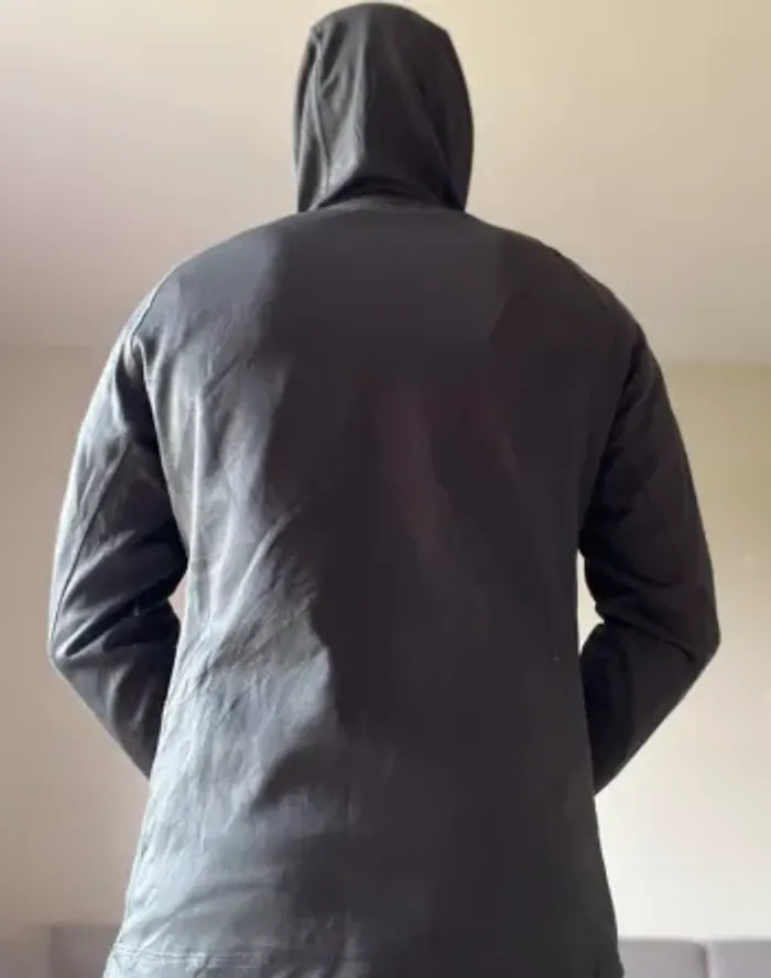 Sweat à Capuche Nike - Gris - Taille L - Très Bon État - photo numéro 2