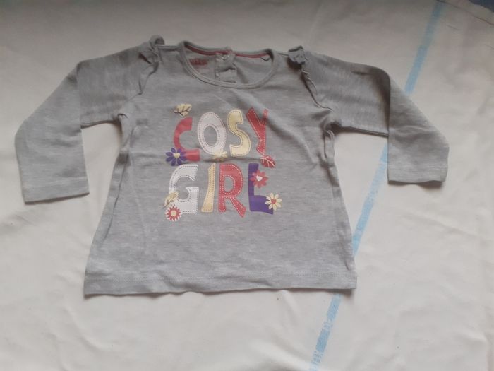 Sweet gris motif écriture couleurs