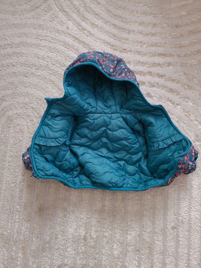 Doudoune réversible bébé fille - photo numéro 3