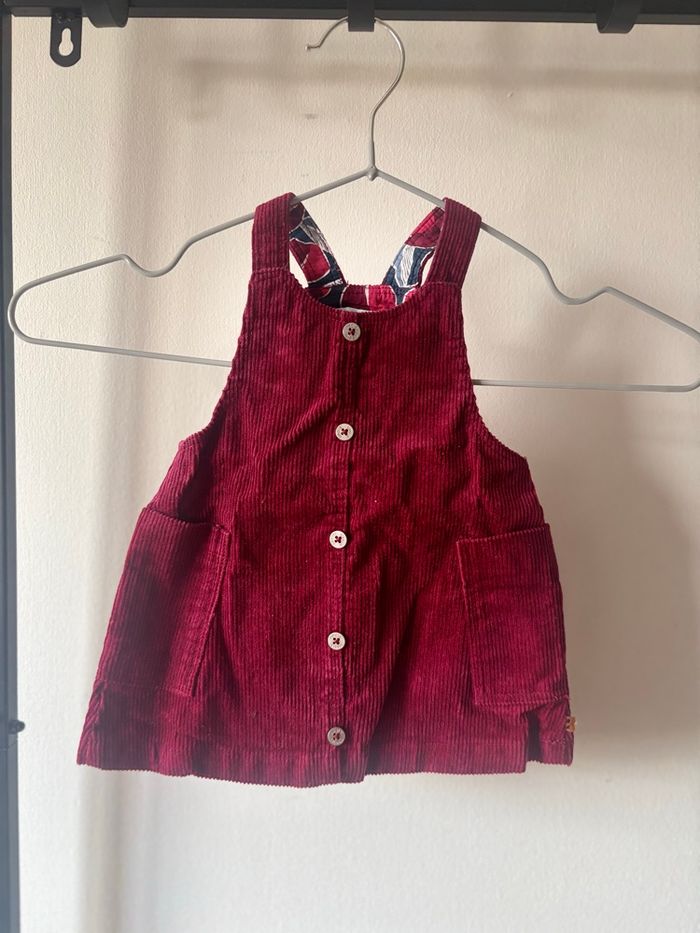 Robe bordeaux 3 mois