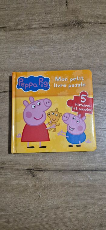 Livre puzzle Peppa Pig