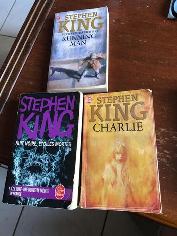 Lot de 3 livres de « Stephen King »