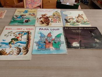Lot de 6 livres enfants divers