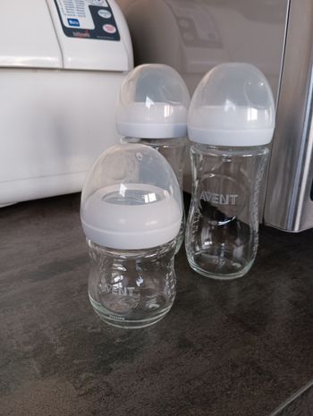 Lot 3 biberons Philips Avent