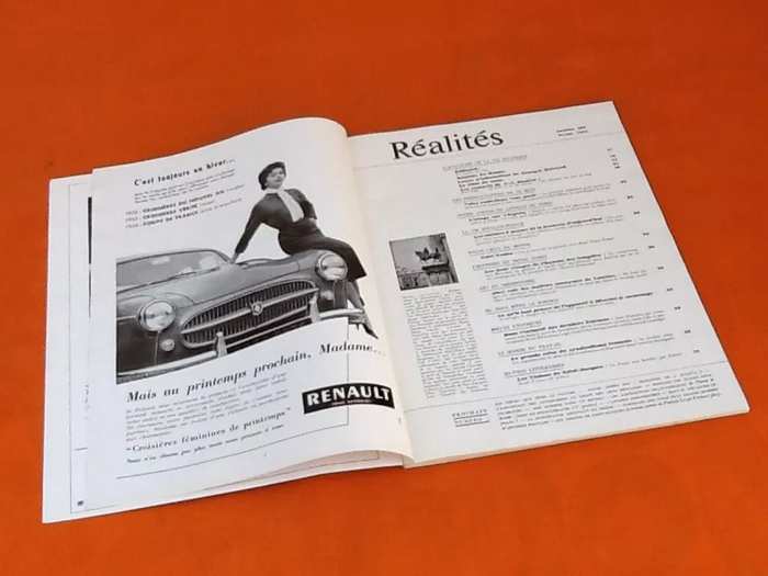 Réalités N°109 Février 1955 Voici Venise L' orage de l' Algérie Allez voir les grottes de Lascaux - photo numéro 3