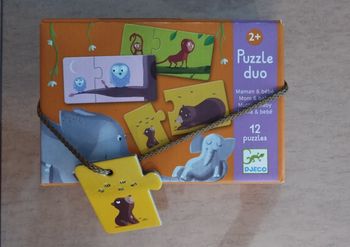 Puzzle duo maman bébé 