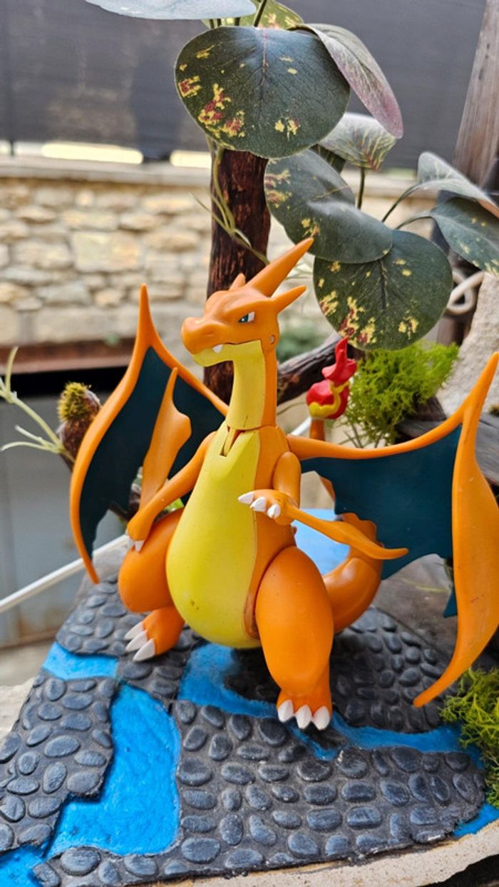 Super grande figurine Pokemon Nintendo tomy Mega-Dracaufeu - photo numéro 6