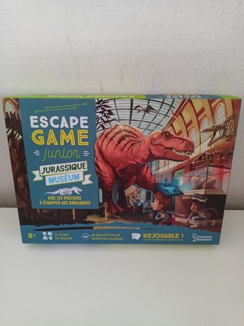 Escape game junior jurassique museum Larousse jeunesse complet