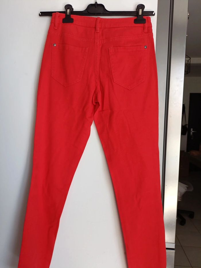 Pantalon rouge Esmara – Taille 36 Skinny fit – Neuf (jamais porté, seulement lavé - photo numéro 5