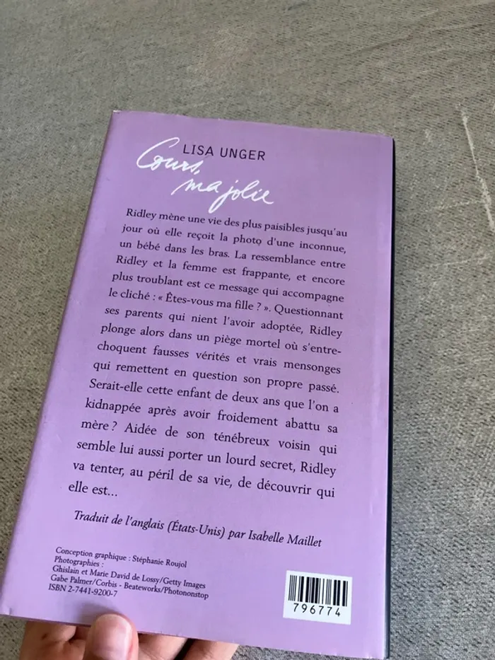 Cours ma jolie – Lisa Unger - photo numéro 3