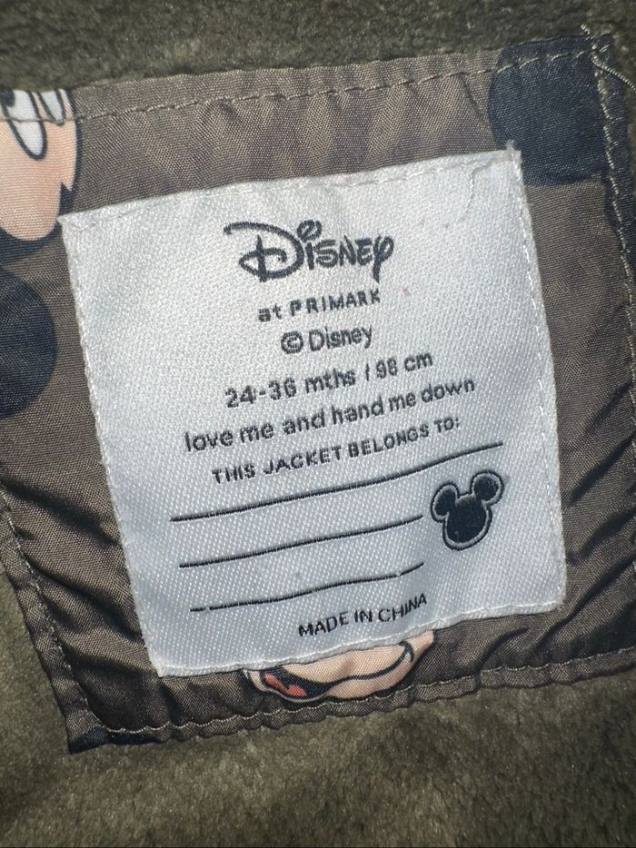 Manteau Disney Mickey - photo numéro 2