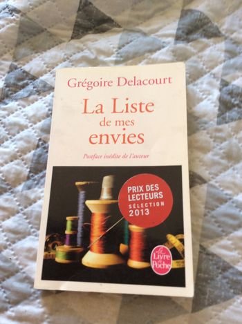 #la liste de mes envies par Grégoire Delacourt