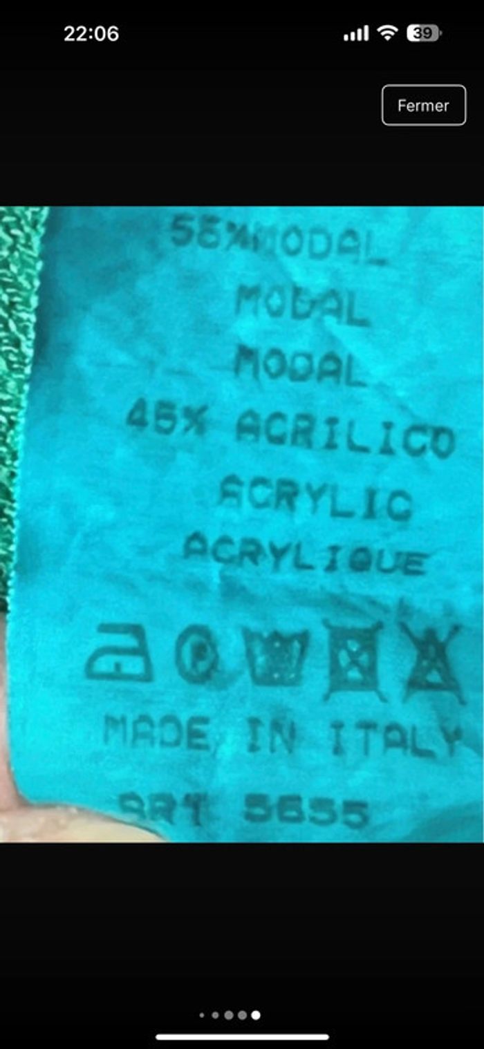 pull avec motif argenté - photo numéro 6