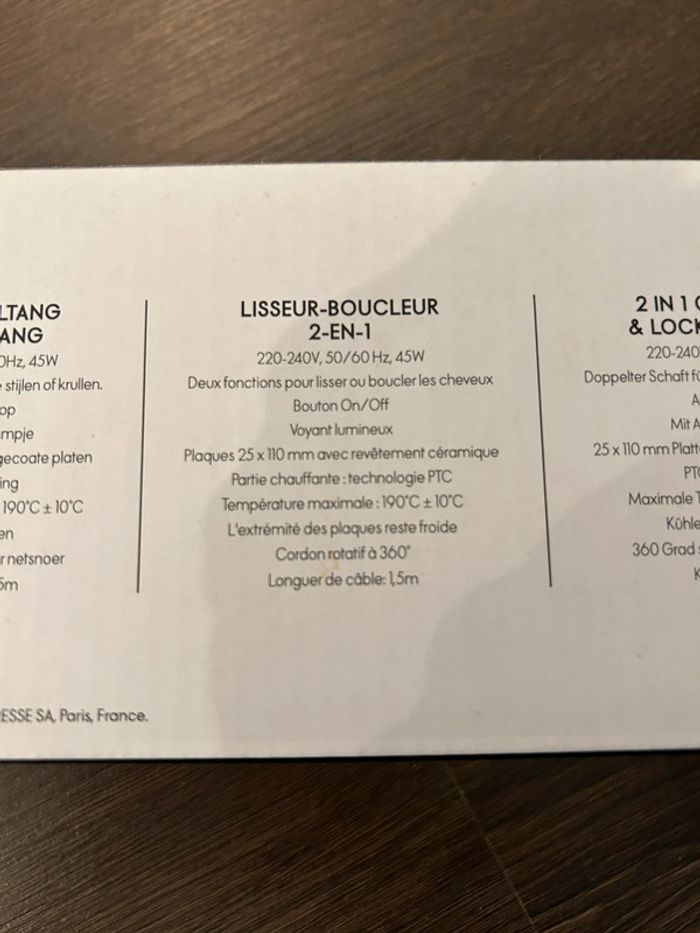 Lisseur-boucleur - photo numéro 5