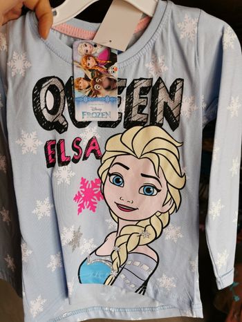 Tee shirt reine des neiges