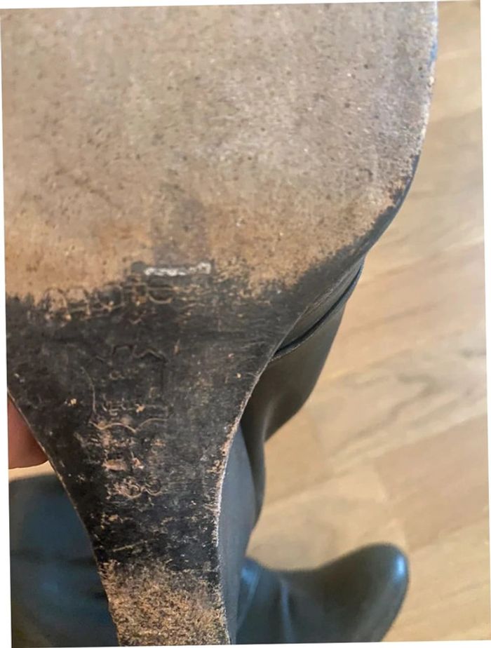 Bottines Maje talon invisible noir taille 39 - photo numéro 7