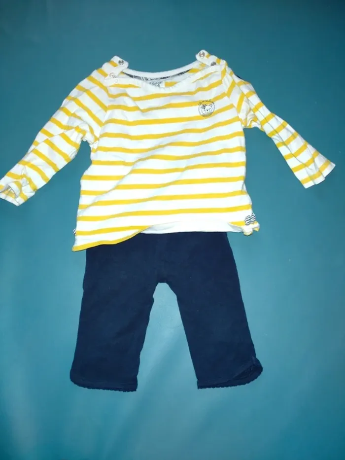 Ensemble elle est où la mer ? Taille 18 mois