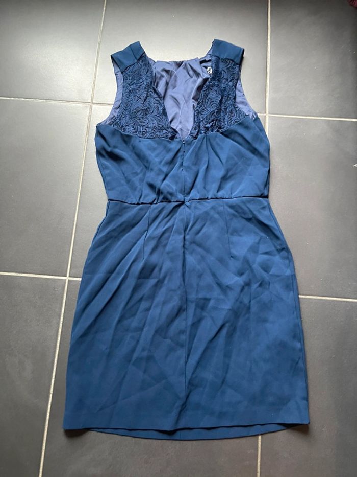 Robe Mango bleue marine - photo numéro 2