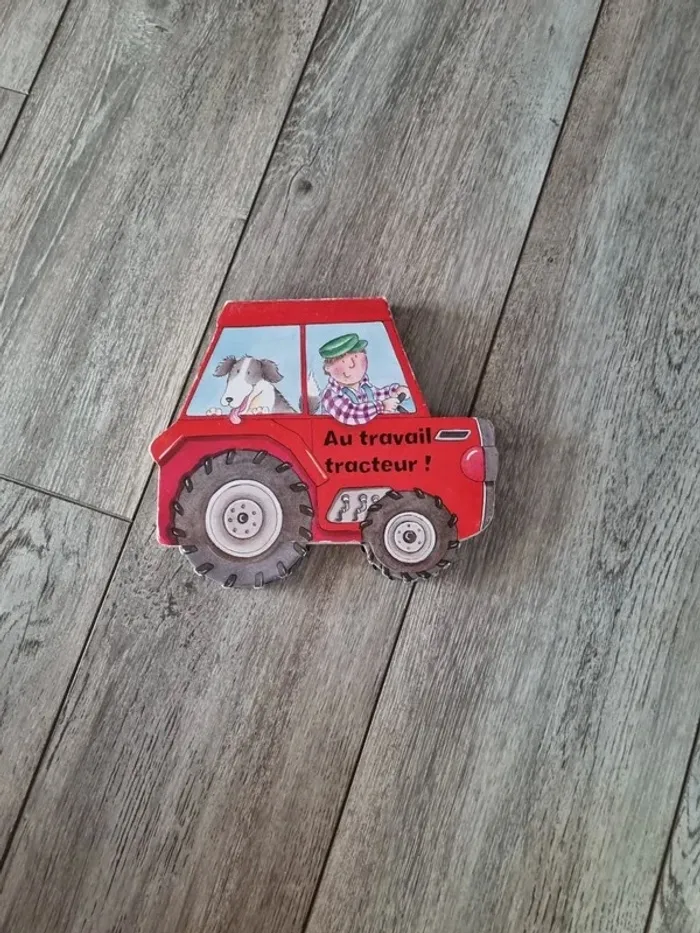 Livre au travail tracteur!