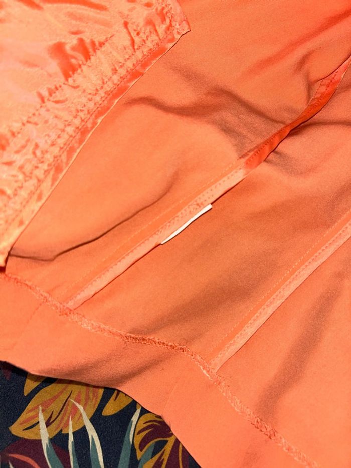 Veste asymétrique orange corail Promod - photo numéro 4