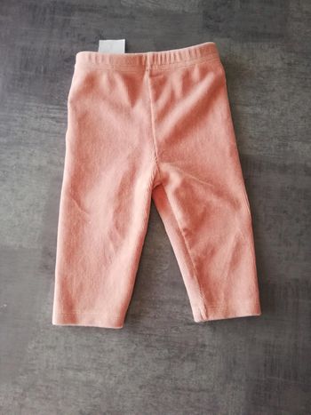Legging vieux rose hiver