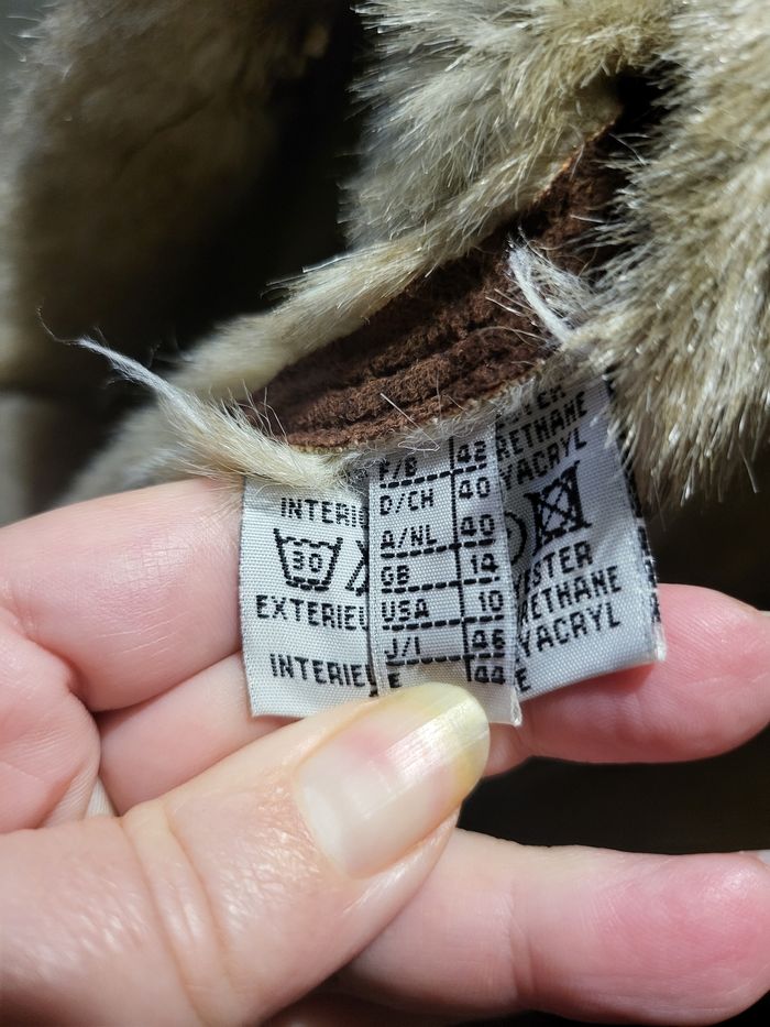 Manteau marron femme Taille 42 - photo numéro 4