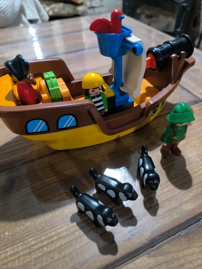 bateau playmobil 123