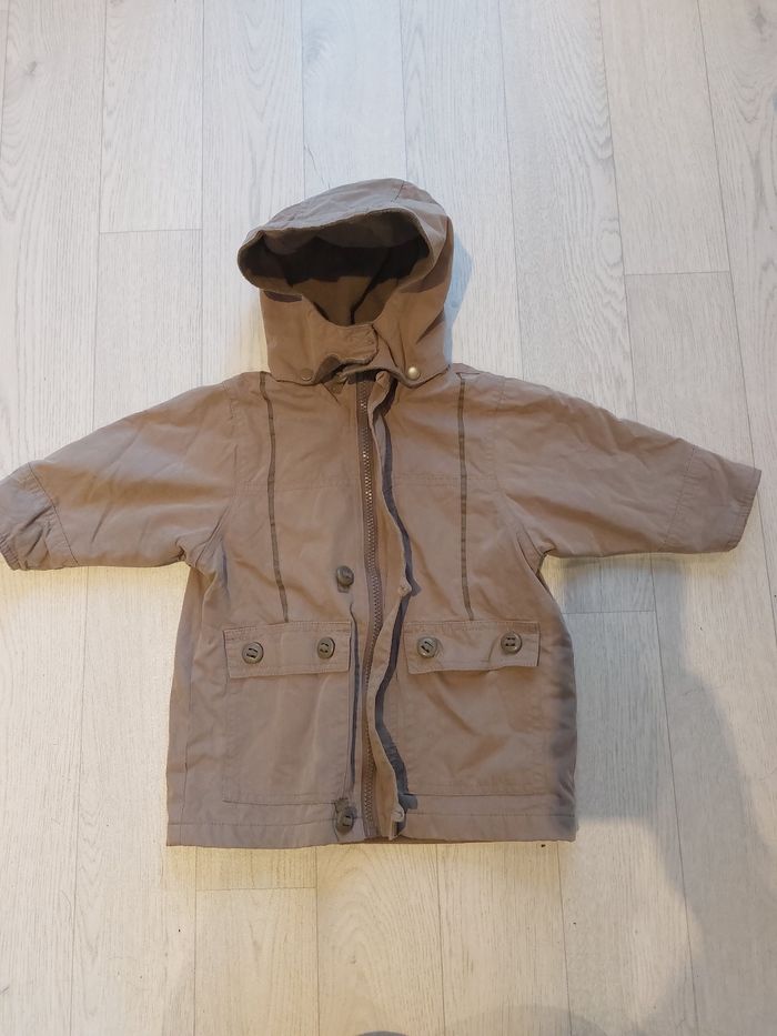 Veste légère doublée polaire 12m/74cm