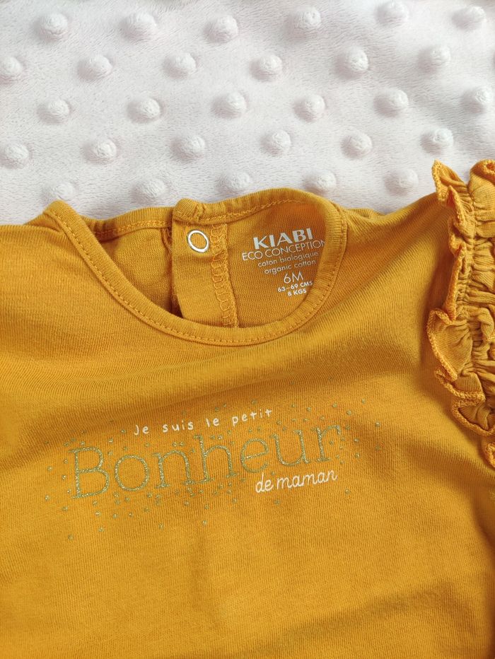 Lot de 3 sweatshirts manches longues Kiabi taille 6 mois - photo numéro 3