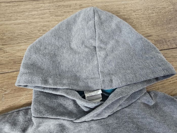 Sweat à capuche fin gris Décathlon 6 ans - photo numéro 3