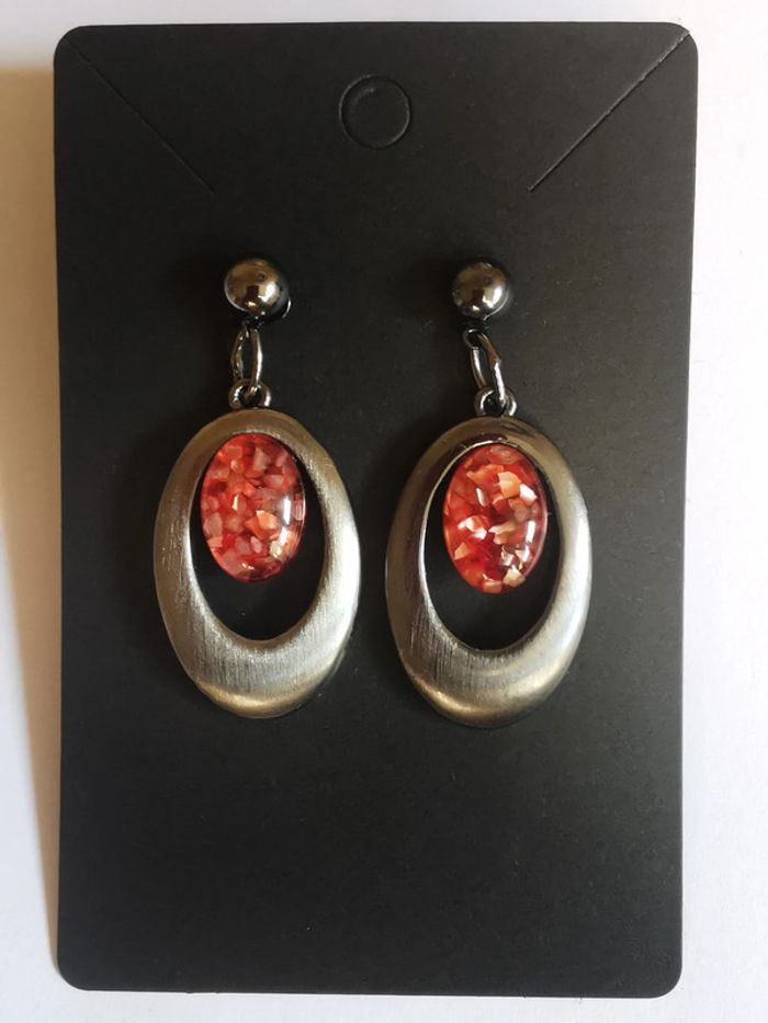 Boucles d'oreilles vintage A23 - photo numéro 3