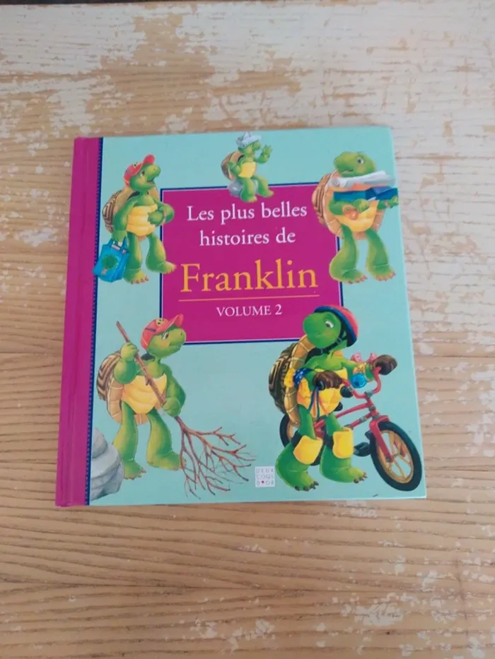 Lot 2 livres les plus belles histoires de Franklin