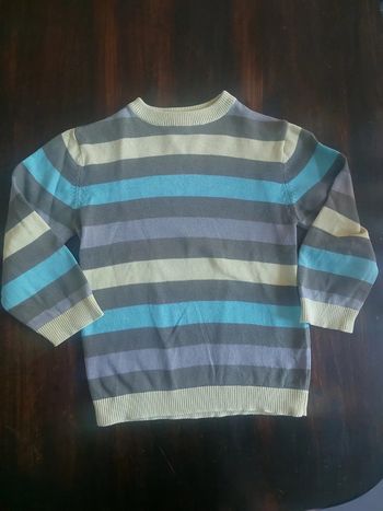 Pull rayé