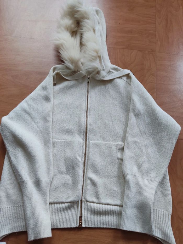 Gilet/ veste capuche fourrure t3 - photo numéro 3